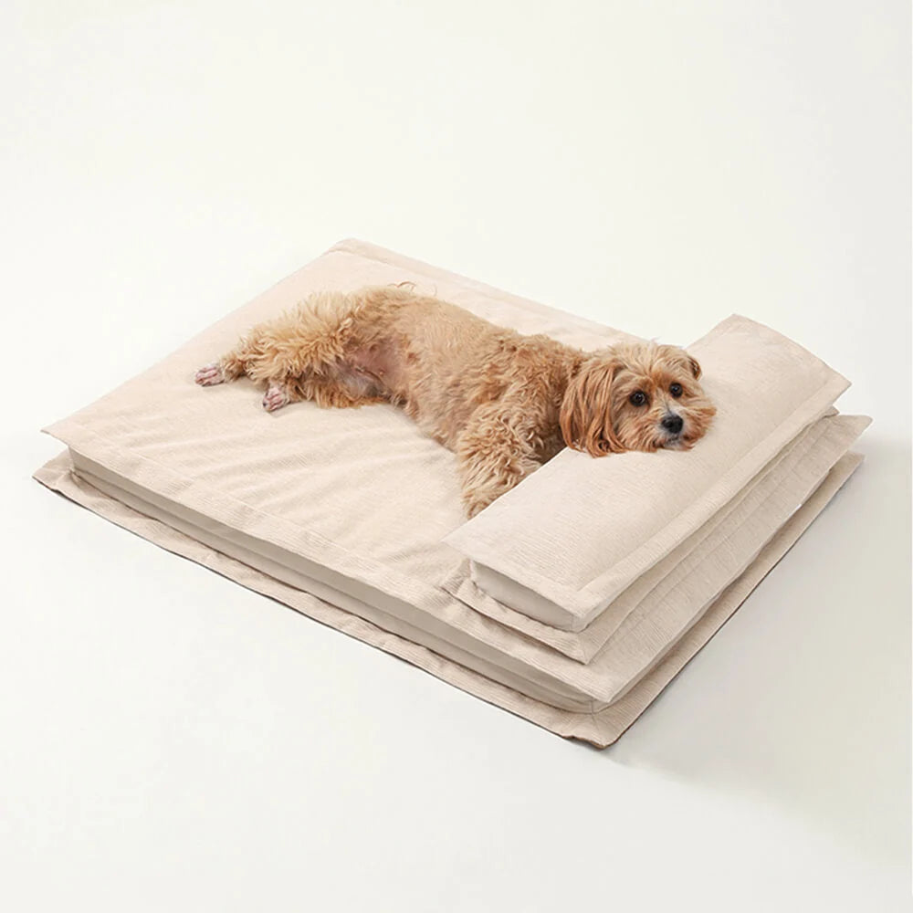 Dog Bed Calming High-Density Foam Machine-Washable Cover