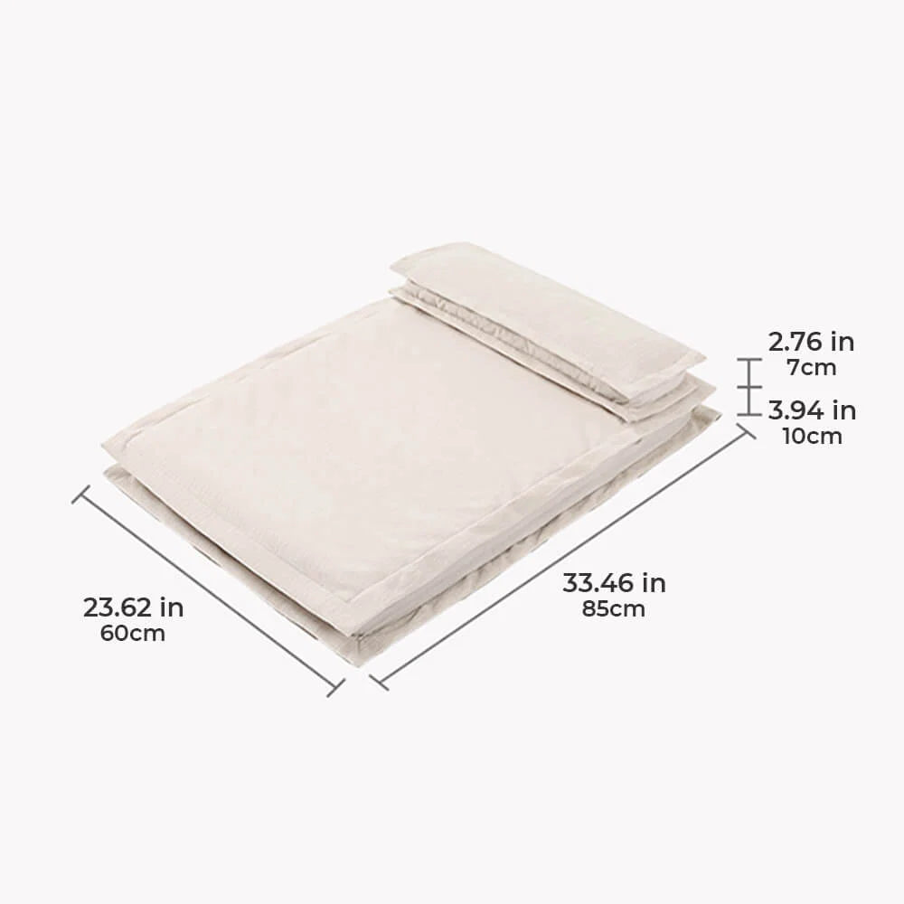 Dog Bed Calming High-Density Foam Machine-Washable Cover