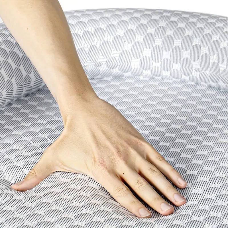 Dog Bed Cooling Fiber Airflow Foam Waterproof & Non-Slip