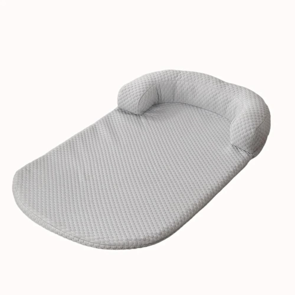 Dog Bed Cooling Silk Soft Foam & Removable Cover