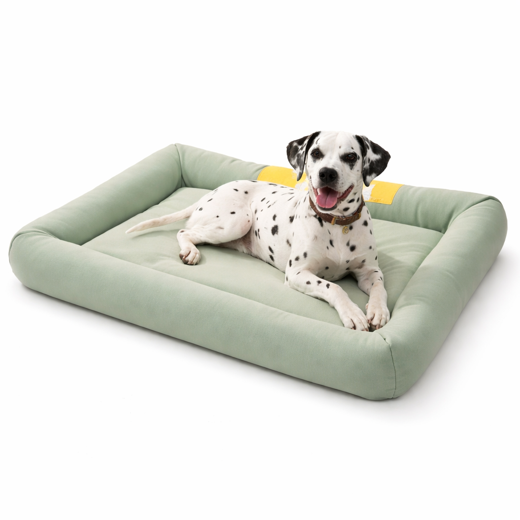 Dog Bed Cooling Waterproof & Breathable Raised Edges