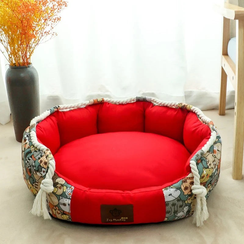 Dog Bed Four-Season Removable Machine-Washable Cover