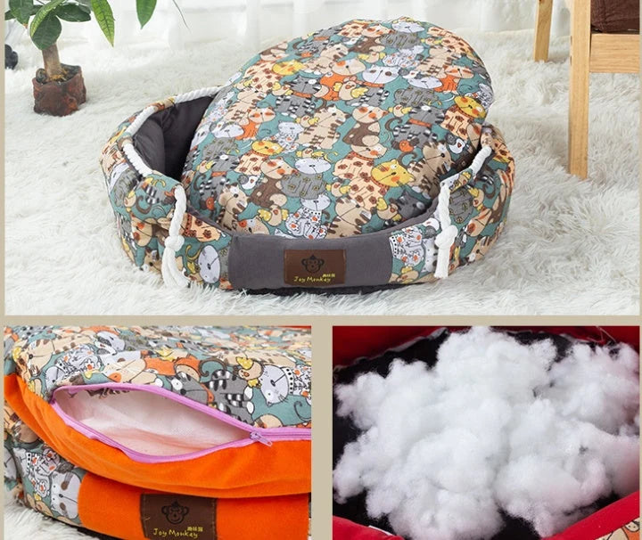Dog Bed Four-Season Removable Machine-Washable Cover