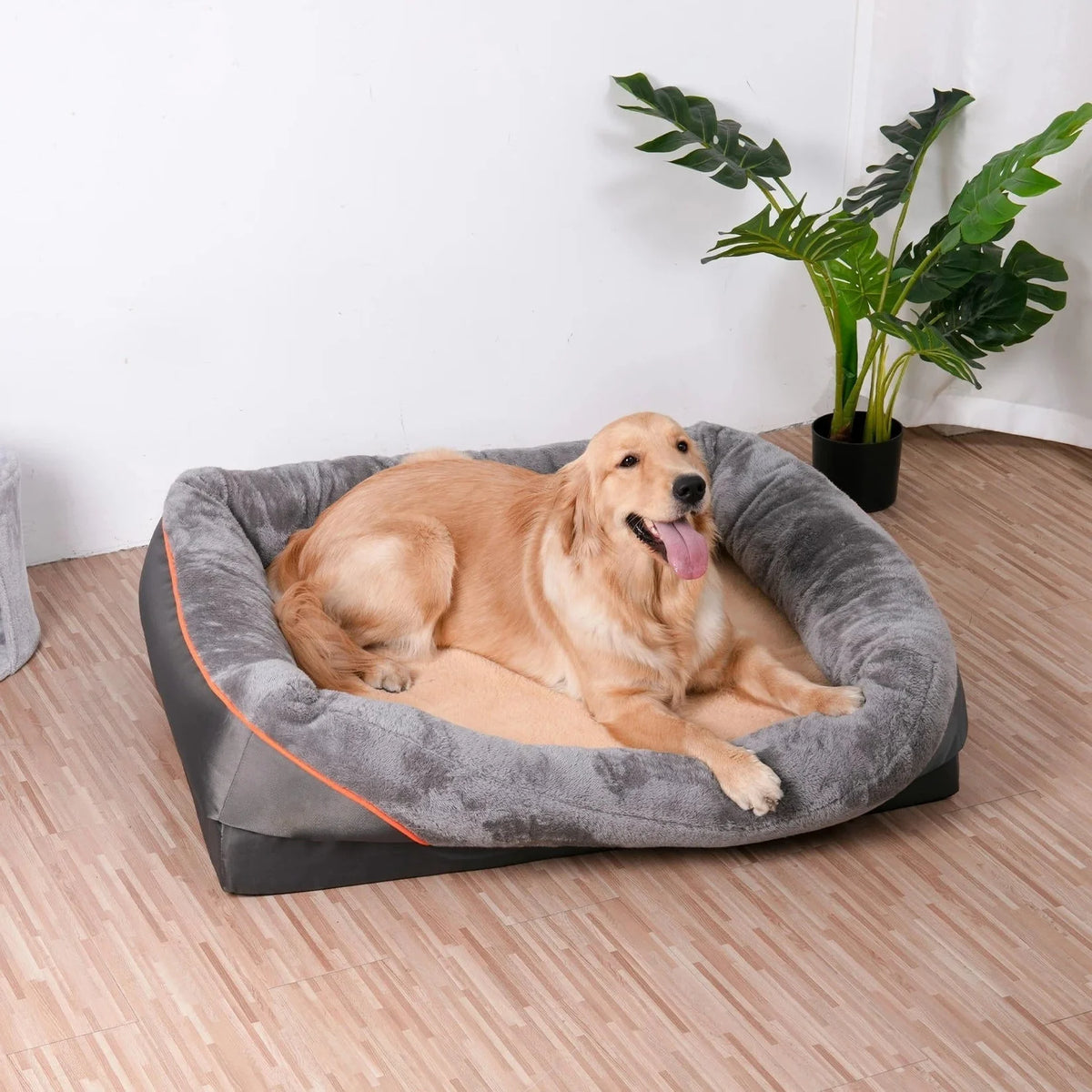 Dog Bed Orthopedic Foam Waterproof & Removable Cover