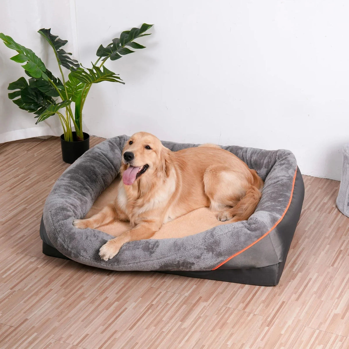 Dog Bed Orthopedic Foam Waterproof & Removable Cover