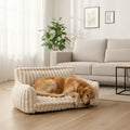 Dog Bed Orthopedic Memory Foam Raised Neck Support