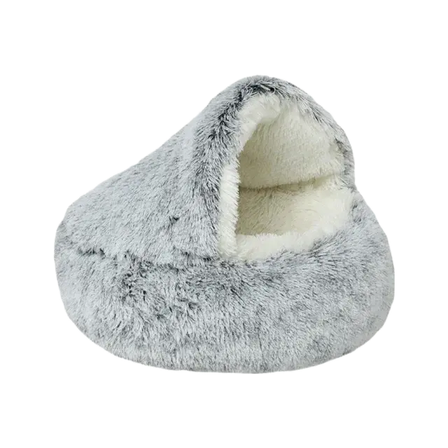 Dog Bed Plush Donut Ultra-Soft Anti-Slip & Machine Washable