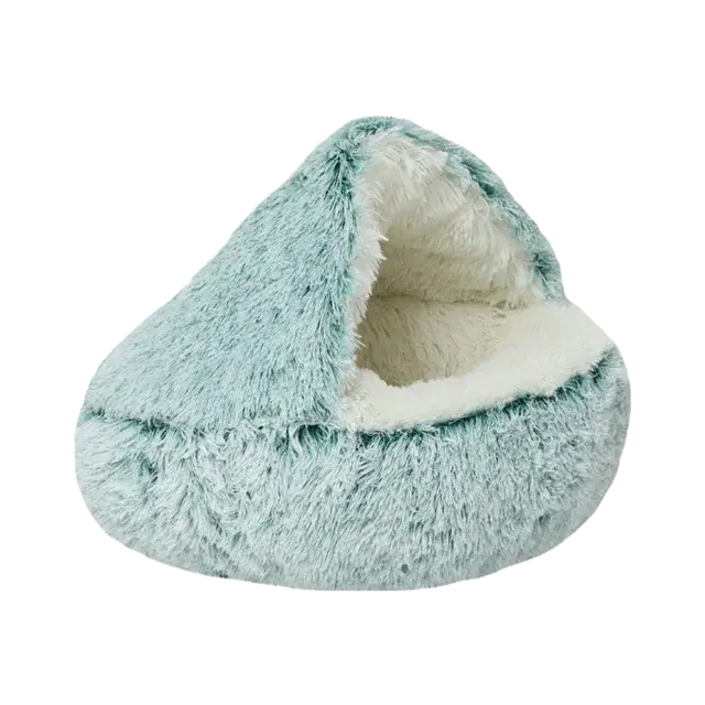 Dog Bed Plush Donut Ultra-Soft Anti-Slip & Machine Washable