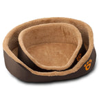 Dog Bed Round Breathable Fleece & Cotton Hand-Washable