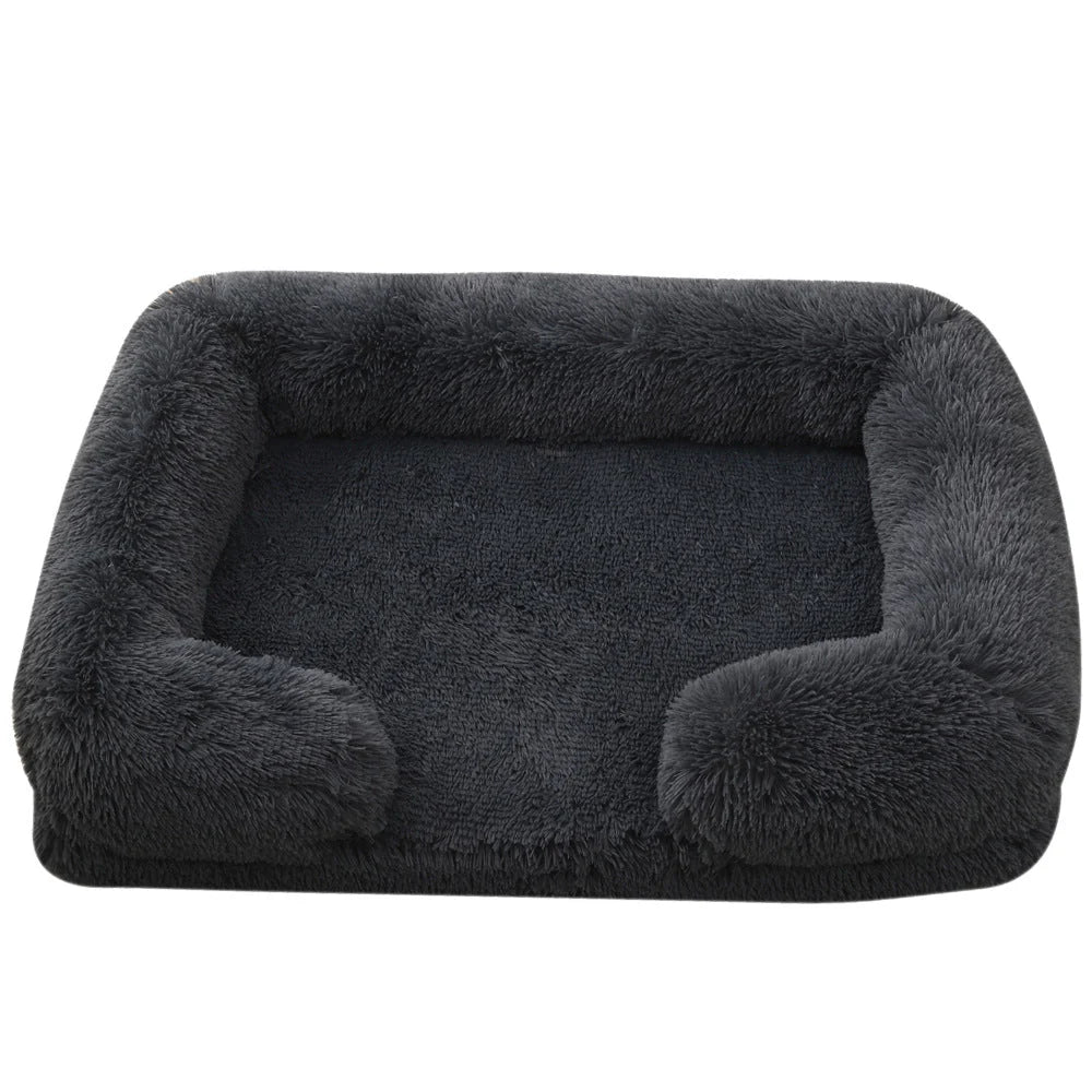 Dog Bed Round Soft Cloth Multiple Sizes