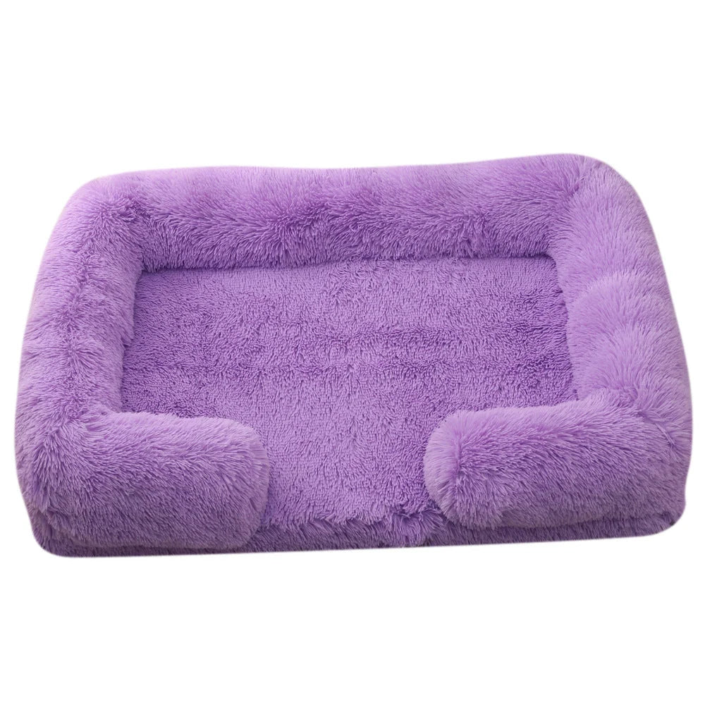 Dog Bed Round Soft Cloth Multiple Sizes