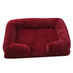 Dog Bed Round Soft Cloth Multiple Sizes