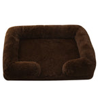 Dog Bed Round Soft Cloth Multiple Sizes