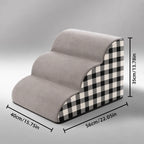 Dog Bed Steps High-Density Foam Non-Slip Wipe-Clean