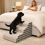 Dog Bed Steps High-Density Foam Non-Slip Wipe-Clean