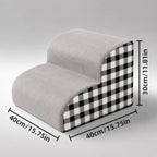 Dog Bed Steps High-Density Foam Non-Slip Wipe-Clean
