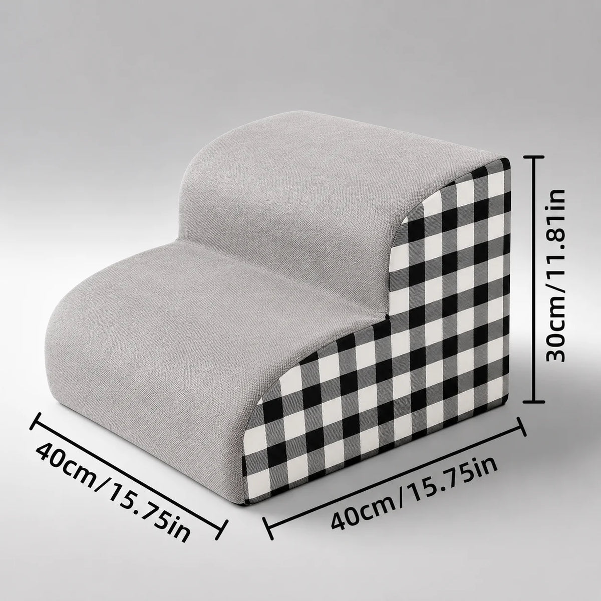 Dog Bed Steps High-Density Foam Non-Slip Wipe-Clean