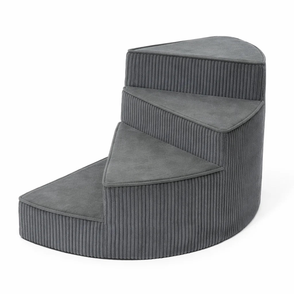 Dog Bed Steps Joint-Friendly Non-Slip Foam & Washable Cover