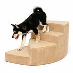 Dog Bed Steps Joint-Friendly Non-Slip Foam & Washable Cover