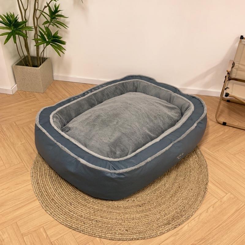 Dog Bed Thermal Plush Polyester-Cotton