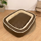 Dog Bed Thermal Plush Polyester-Cotton