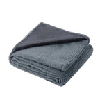 Dog Blanket Waterproof Sherpa Fleece Raised Rim