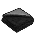 Dog Blanket Waterproof Sherpa Fleece Raised Rim