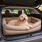 Dog Booster Seat Elevated Waterproof Faux Leather