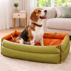 Dog Booster Seat Elevated Waterproof Faux Leather