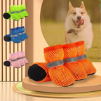Dog Boots Breathable Mesh Non-Slip Set of 4