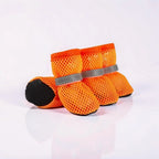 Dog Boots Breathable Mesh Non-Slip Set of 4