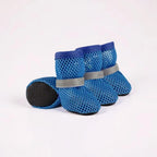 Dog Boots Breathable Mesh Non-Slip Set of 4