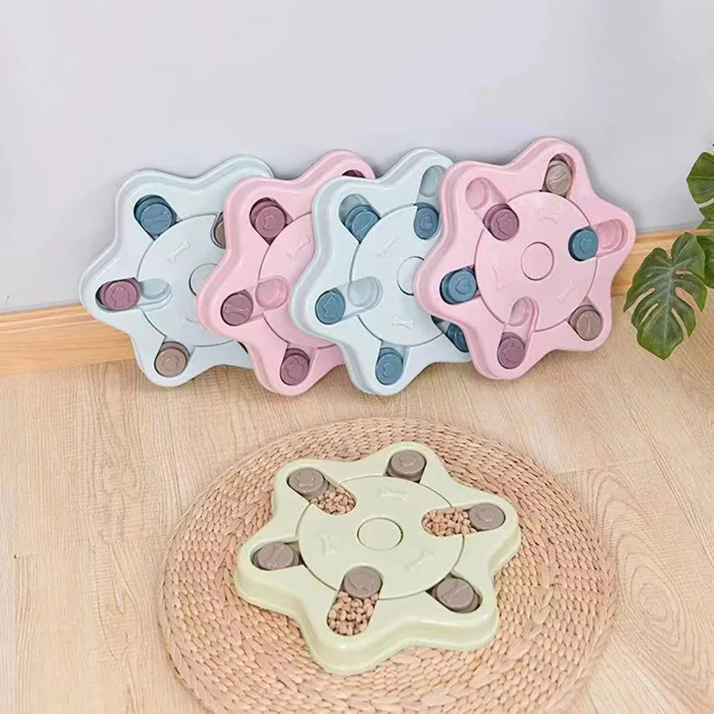 Dog Bowl Slow-Feed Maze Non-Toxic & Non-Slip Base