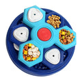 Dog Bowl Slow Feeder 4-Layer Puzzle Non-Slip Base