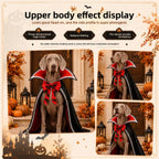 Dog Cape Adjustable Straps & Breathable Polyester