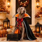 Dog Cape Adjustable Straps & Breathable Polyester