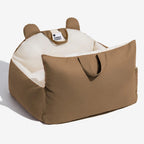 Dog Car Bed High Sides Seatbelt Clip Removable Cover