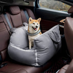 Dog Car Bed High Sides Seatbelt Clip Removable Cover