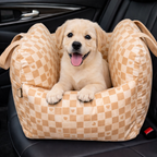 Dog Car Seat Bed Waterproof Non-Slip Adjustable Safety Leashes