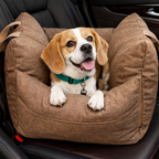 Dog Car Seat Bed Waterproof Non-Slip Adjustable Safety Leashes