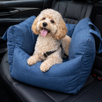 Dog Car Seat Bed Waterproof Non-Slip Adjustable Safety Leashes