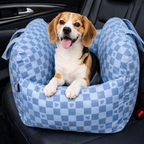 Dog Car Seat Bed Waterproof Non-Slip Adjustable Safety Leashes