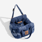 Dog Car Seat Bolster Support Non-Slip Base & Removable Cover