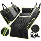 Dog Car Seat Cover 6-in-1 Quilted Waterproof Non-Slip