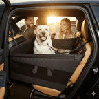 Dog Car Seat Cover Memory Foam Waterproof Reinforced Sides