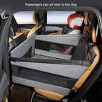 Dog Car Seat Cover Memory Foam Waterproof Reinforced Sides