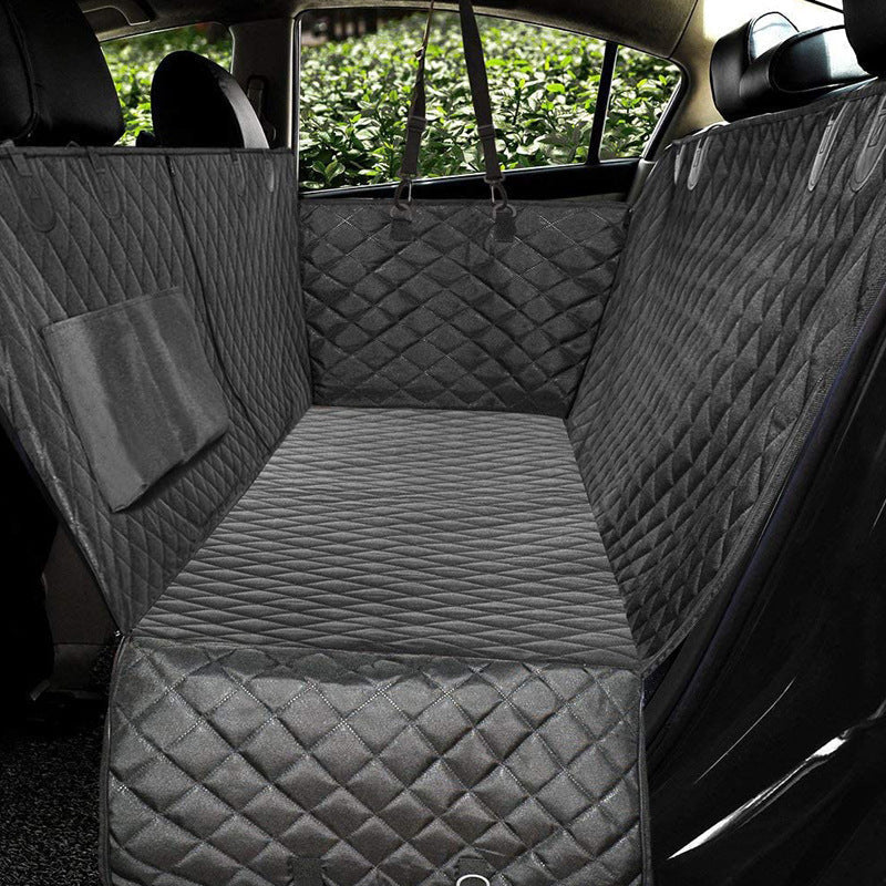 Dog Car Seat Cover Visual Mesh Waterproof & Anti-Skid