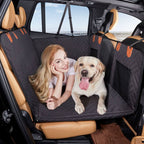 Dog Car Seat Cover Water-Repellent Tear-Resistant Non-Slip Backing
