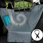 Dog Car Seat Cover Waterproof Non-Slip Safety Clips