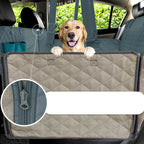Dog Car Seat Cover Waterproof Non-Slip Safety Clips